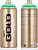Фото Montana Cans Gold Fluorescent Active Cyan 400 мл (521409)