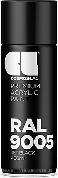 Фото Cosmos Lac RAL Black Gloss 400 мл