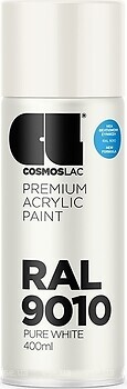 Фото Cosmos Lac RAL White Gloss 400 мл