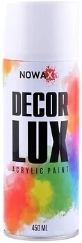 Фото Nowax Decor Lux белая 450 мл (NX48052)