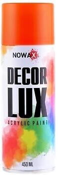 Фото Nowax Decor Lux оранжевая 450 мл (NX48047)