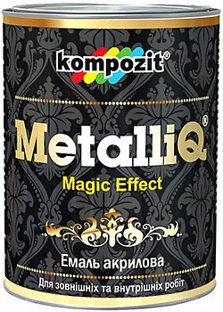 Фото Kompozit MetalliQ 0.5 кг черный жемчуг