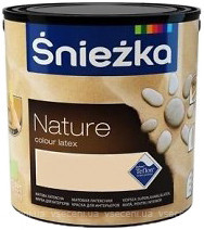 Фото Sniezka Nature Colour Latex №102 песчаный пляж 2.5 л