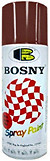 Фото Bosny Spray Paint с металлическим эффектом №1130 перламутрово-белая 400 мл