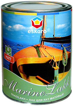 Фото Eskaro Marine lakk 10 TIX 0.95 л яхтный матовый