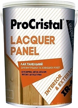 Фото ProCristal Lacquer Panel IP-10 шелковисто-матовый 0.7 л (i00101533)