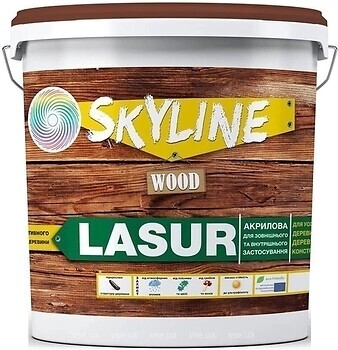 Фото Skyline Lasur Wood дуб светлый 0.75 л (SK-L075-DS)