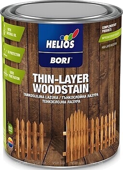 Фото Helios Bori Thin-Layer Woodstain палисандр 0.75 л