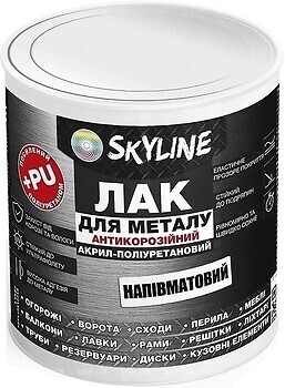 Фото Skyline Для металла антикоррозионный полуматовый 5 л