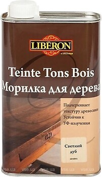 Фото Liberon Морилка для дерева дуб средний 0.5 л