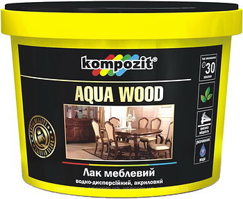 Фото Kompozit Aqua Wood 0.75 л матовый