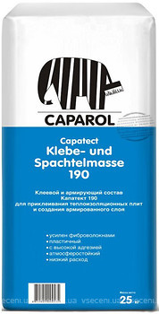 Фото Caparol Capatect Klebe- und Spachtelmasse 190 25 кг