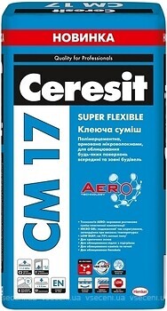 Фото Ceresit CM 17 Aero Super flexible 25 кг