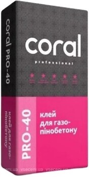 Фото Coral PRO-40 25 кг