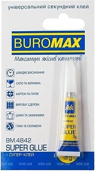 Фото BuroMax Super Glue 3 г (BM.4842)