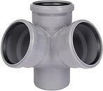 Фото Magnaplast Крестовина угловая HTplus 110x110x110x110 мм 67° (11450)