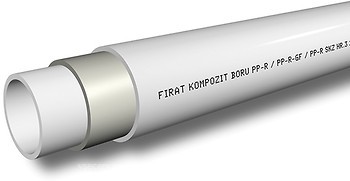 Фото Firat Труба полипропиленовая 20 мм Kompozit 3.4 мм 4 м (7700023020)