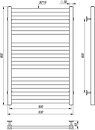 Фото Deffi Magnus 500x800/12 черный