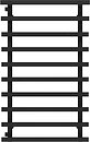 Фото Deffi Breeze 500x1000/10 боковое левое черный (A.BZ.100.50.10.B.B)