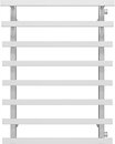 Фото Deffi Breeze 500x800/8 боковое правое белый (A.BZ.80.50.8.W.C)