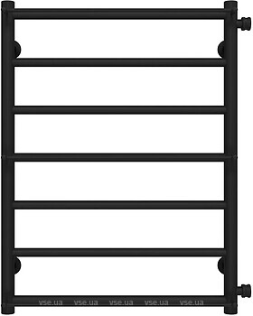 Фото Deffi Ladder 500x700/7 боковое правое черный (C.LK.70.50.7.B.C)