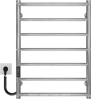 Фото Deffi Ladder Е 500x700/7 левый хром (C.LK.70.50.7.E.C.L.1)