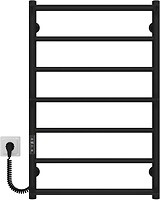 Фото Deffi Ladder Е 500x800/7 левый черный (C.LK.80.50.7.E.B.L.1)