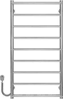 Фото Deffi Ladder Е 500x1000/9 левый хром (C.LK.100.50.9.E.C.L.5)