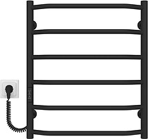 Фото Deffi Трапеция Е 500x600/6 левый черный (D.TR.60.50.6.E.B.L.3)