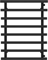 Фото Deffi Breeze 500x800/8 боковое правое черный (A.BZ.80.50.8.B.C)