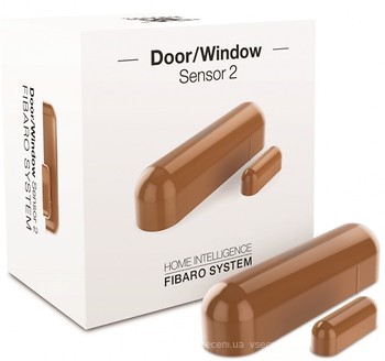Фото Fibaro Door/Window Sensor Z-Wave Light Brown (FGDW-002-5)