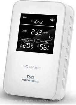 Фото MCO Home умный сенсор 3 в 1: PM2.5 температуры, влажности Z-Wave 12V белый