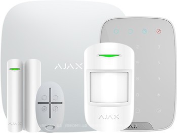 Фото Ajax StarterKit + KeyPad White