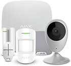 Фото Ajax StarterKit + HomeSiren White + Wi-Fi камера 2MP-H