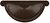 Фото Акведук Заглушка внешняя универсальная с уплотнителем 150/100 150 мм темно-коричневый
