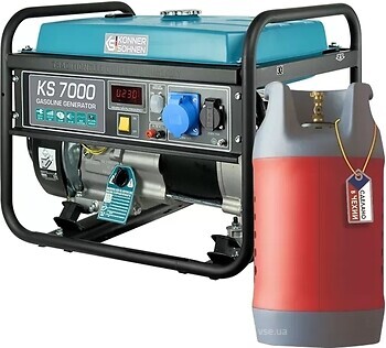 Фото Konner&Sohnen KS 7000 LPG (газ/бензин)