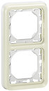 Фото Legrand Рамка Plexo (069696) двухпостовая с суппортом