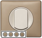 Фото Legrand Рамка Celiane (68664) четырехпостовая