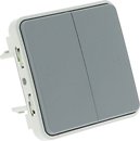 Фото Legrand Переключатель Plexo (069525) двухклавишный