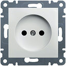 Фото Hager Розетка Lumina-2 WL1010 без заземлением