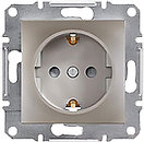 Фото Schneider Розетка Asfora EPH2900269 с заземлением и шторками
