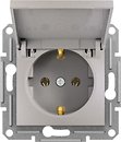 Фото Schneider Розетка Asfora EPH3100169 с заземлением и крышкой