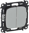 Фото Legrand Выключатель Valena Allure (752905) двухклавишный