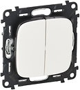 Фото Legrand Выключатель Valena Allure (752705) двухклавишный