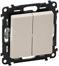 Фото Legrand Выключатель Valena Life (752505) двухклавишный