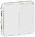 Фото Legrand Переключатель Plexo (070726) двухклавишный