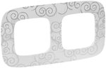 Фото Legrand Рамка Valena Allure (754342) двухпостовая