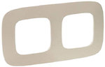Фото Legrand Рамка Valena Allure (754382) двухпостовая