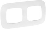 Фото Legrand Рамка Valena Allure (754372) двухпостовая