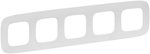 Фото Legrand Рамка Valena Allure (754305) пятипостовая